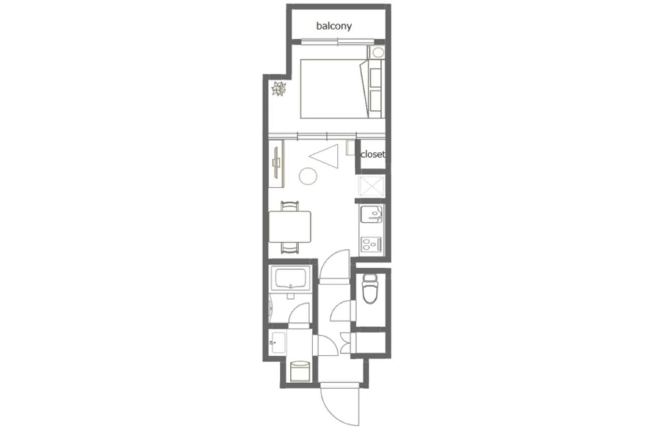 Appartement Mat Oshiage à Tōkyō Extérieur photo